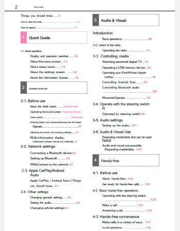 toyota land cruiser 300 series 2023-2024 navigation & multimedia system manual
